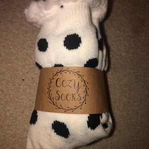 Fuzzy socks never worn still in wrapper